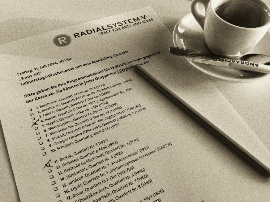 Der Abstimmungszettel